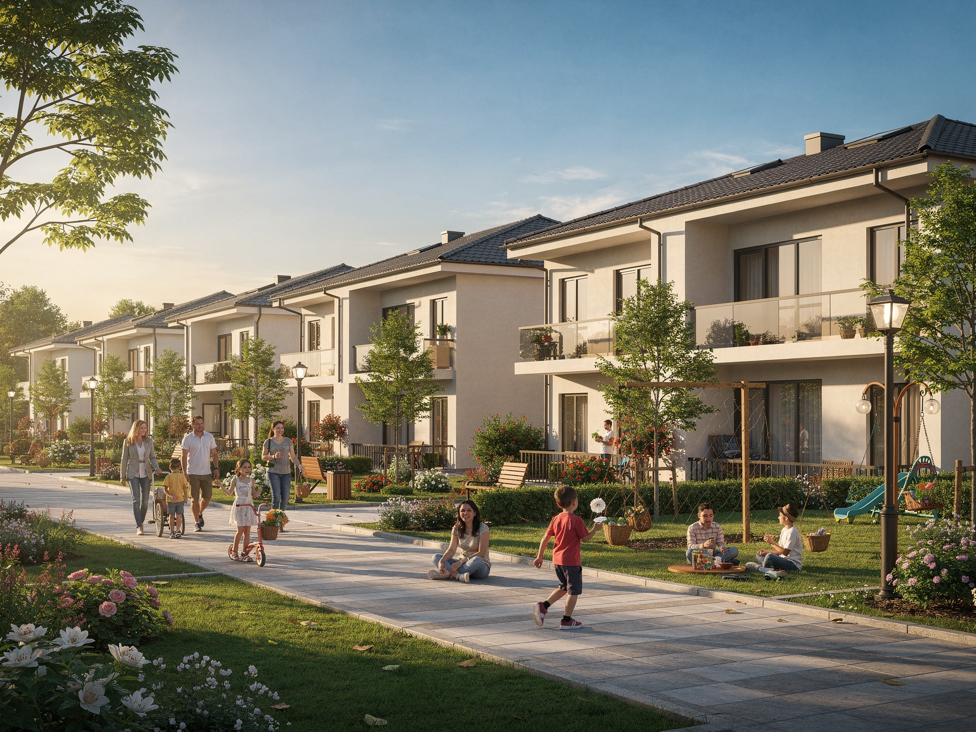 Преимущества жизни в коттеджном городке UG Construction в Ташкенте